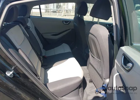 2018 Hyundai Ioniq Hybrid Sel from USA, damaged, VIN KMHC75LCXJU062801